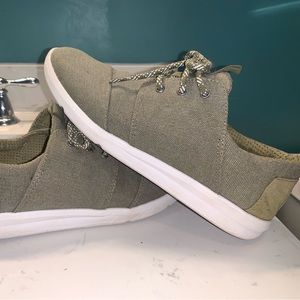 Olive Green Toms Sneakers